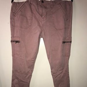 Mauve cargo Jegging